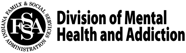Family & Social Services Administration Division of Mental Health and Addition logo