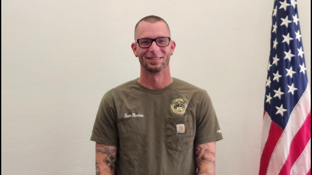 Employee of the Cemetery Samuel Harmon