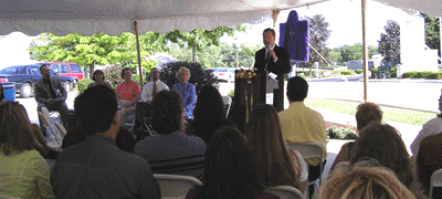 State Representative and Chairman of the Dunn Memorial Hospital Board of Governors, Eric Koch