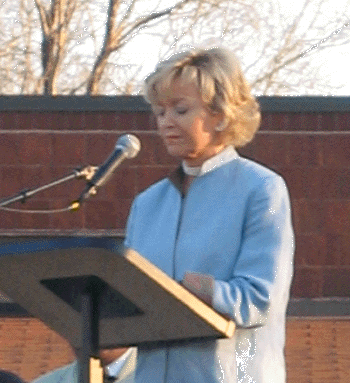 Lieutenant Governor of Indiana, Becky Skillman.