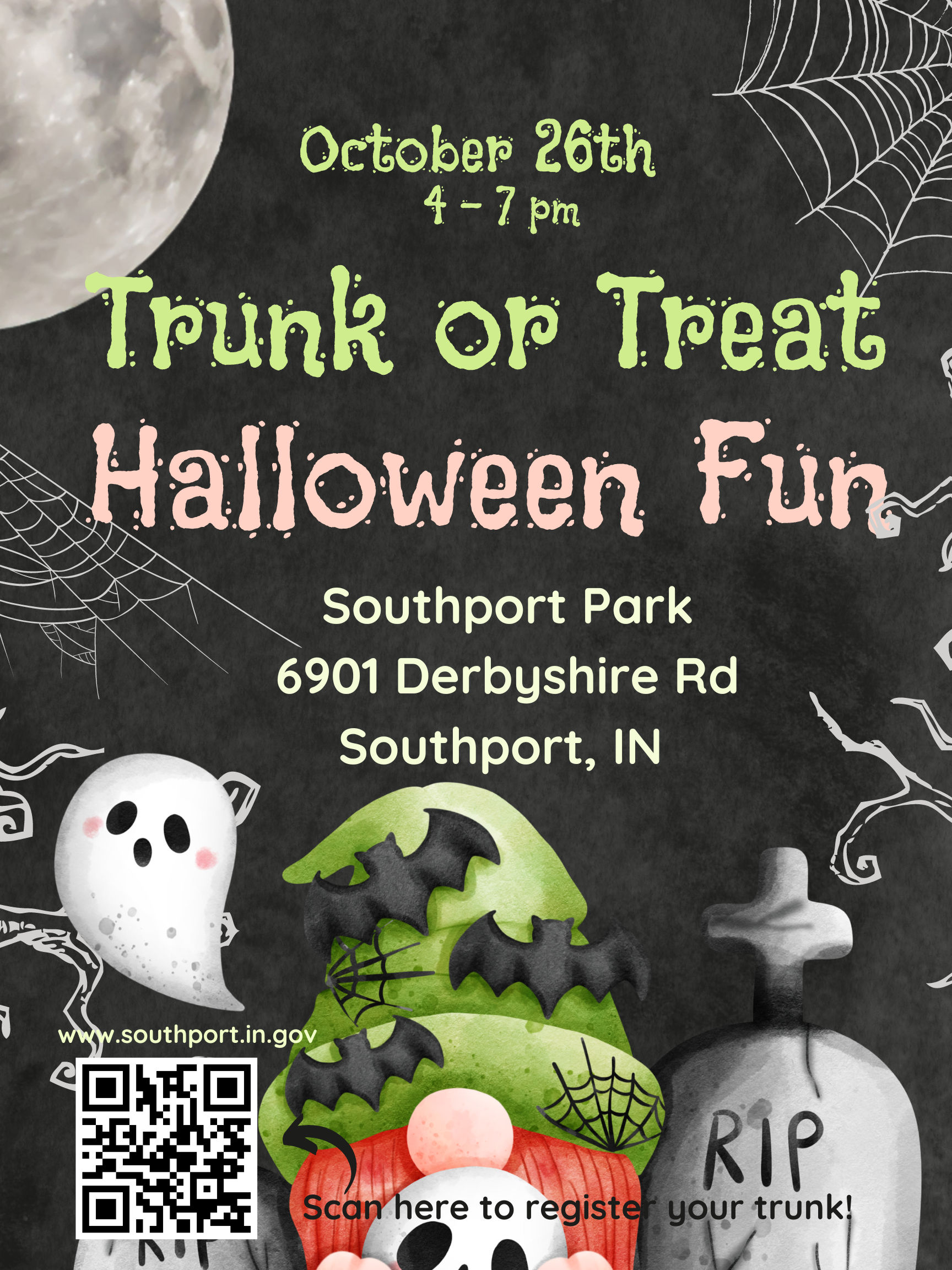 Trunk or treat with QR