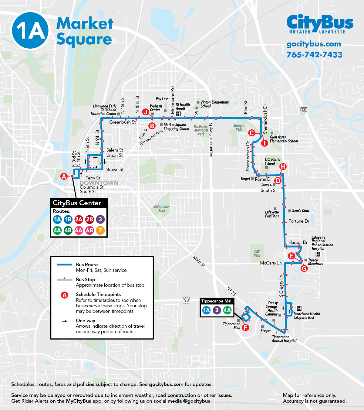 1A Map