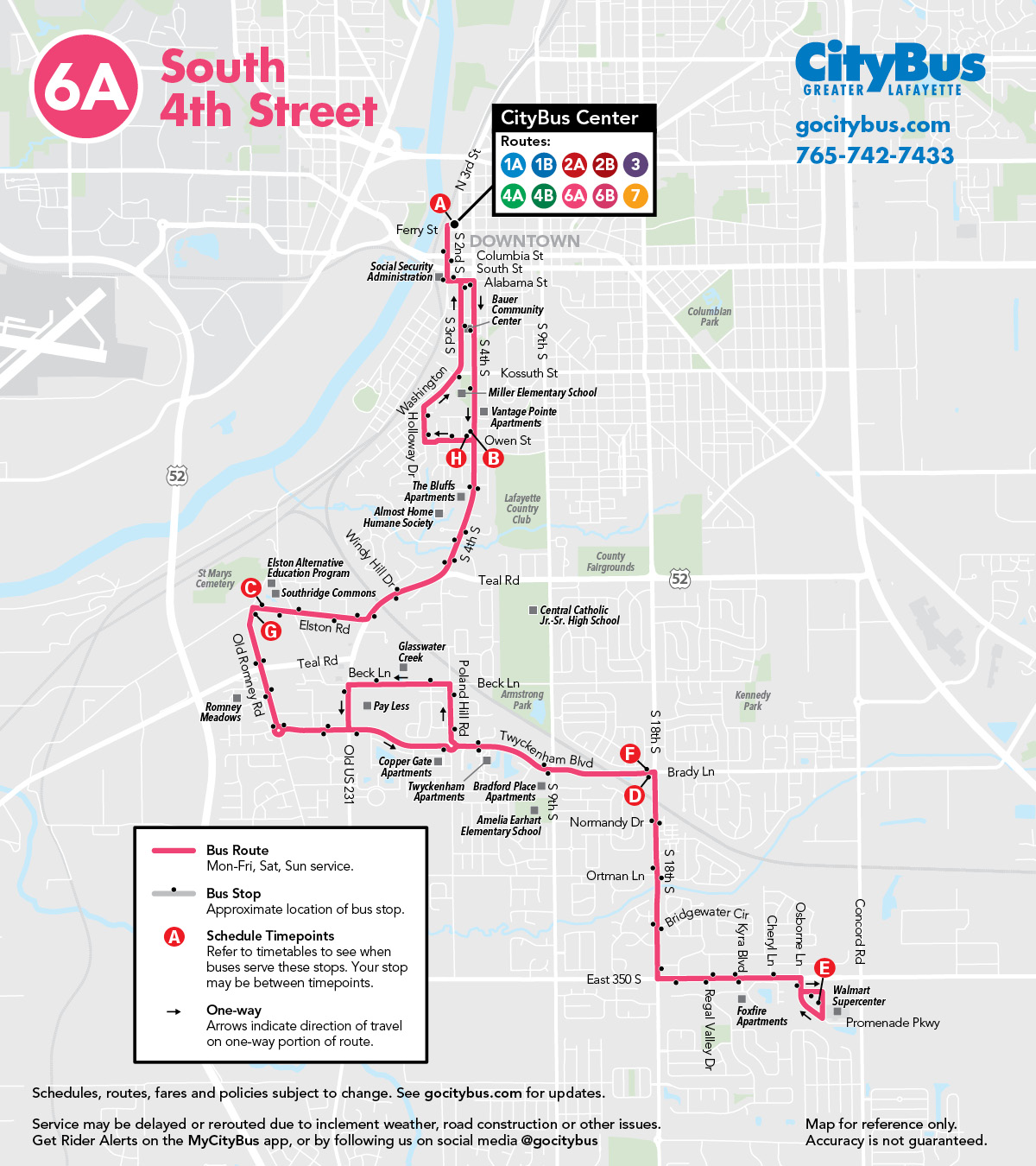 6A Map