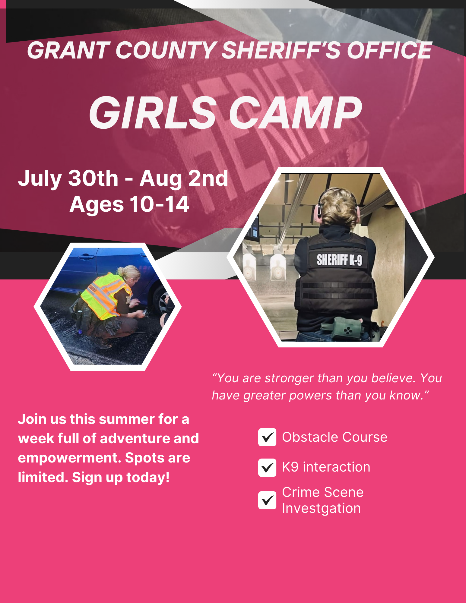 2024 Girls Camp