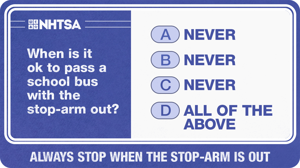 School Bus Quiz