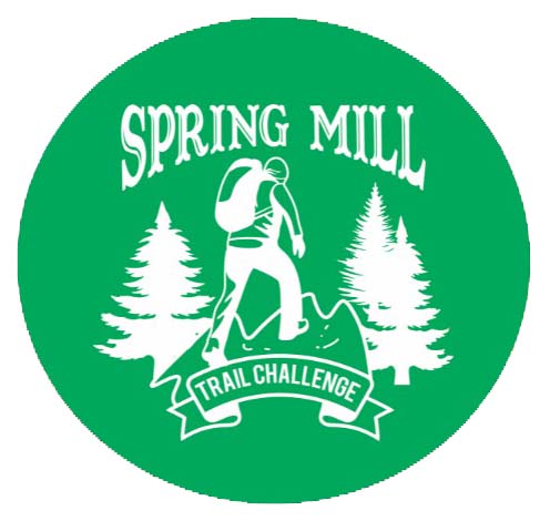 Spring Mill trail challenge logo