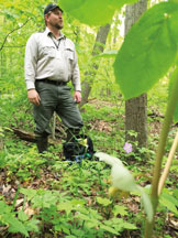 Nature Preserve employee