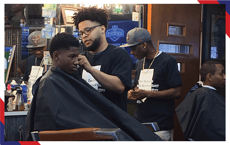 Barber Volunteer