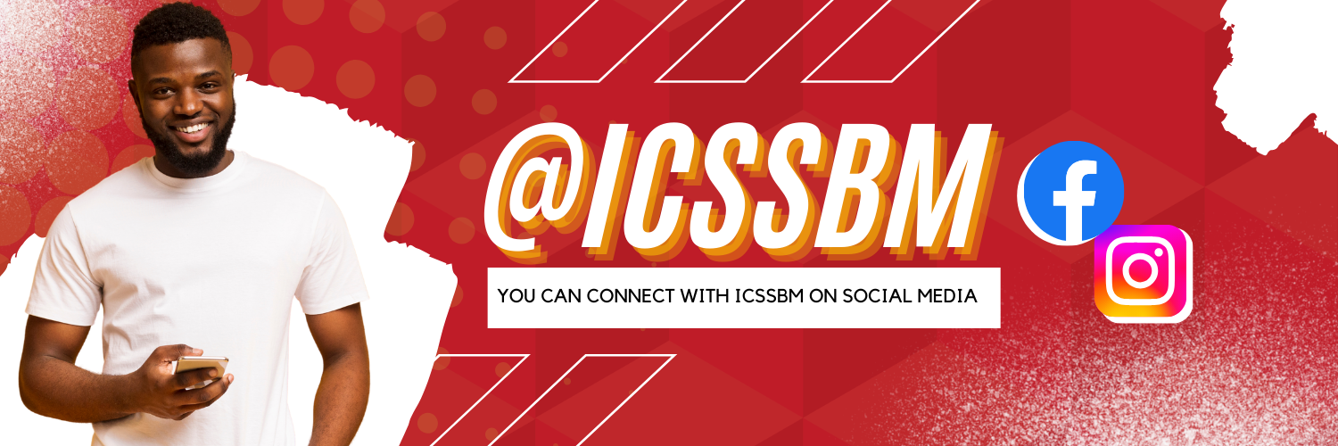 Follow ICSSBM on Instagram and Facebook