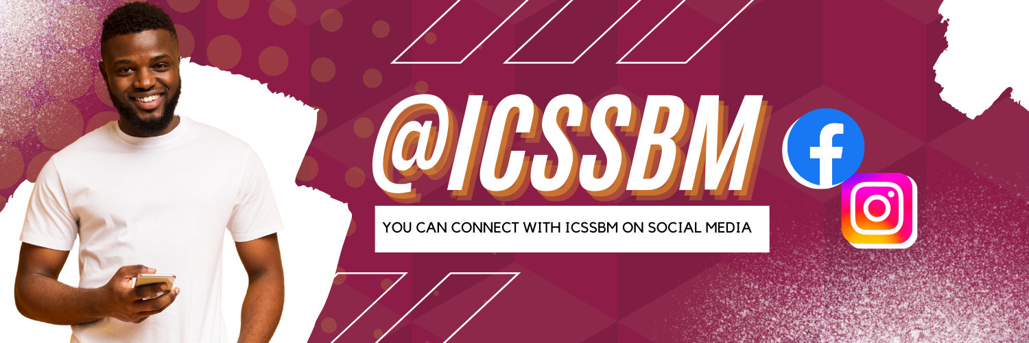 Follow ICSSBM on Instagram and Facebook