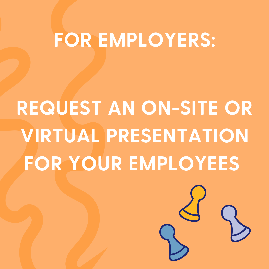 Request an onsite or virtual presentation orange image reading request an onsite or virtual presentation for your employees
