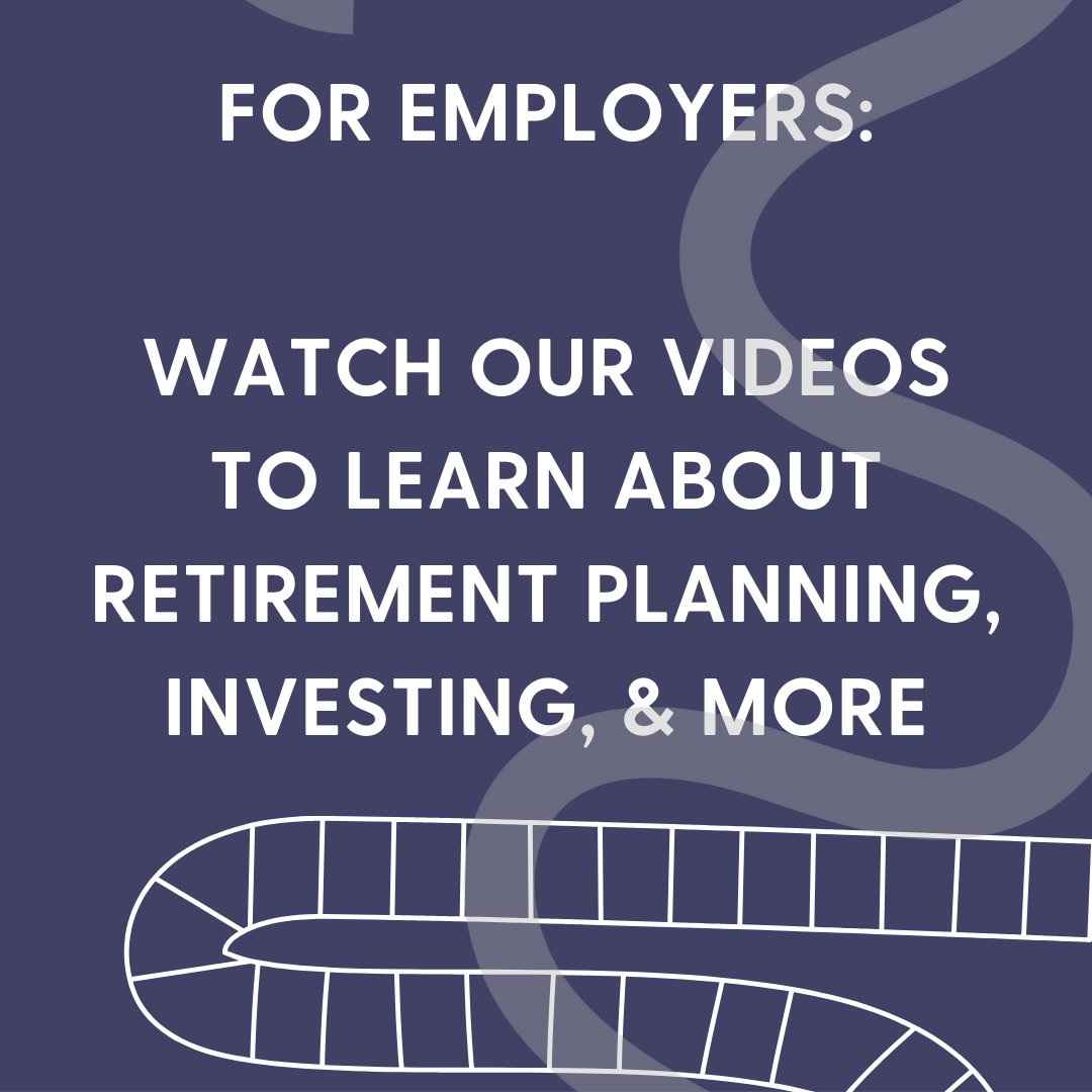 Watch our videos to learn about retirement planning navy image reading watch our videos to learn about retirement planning