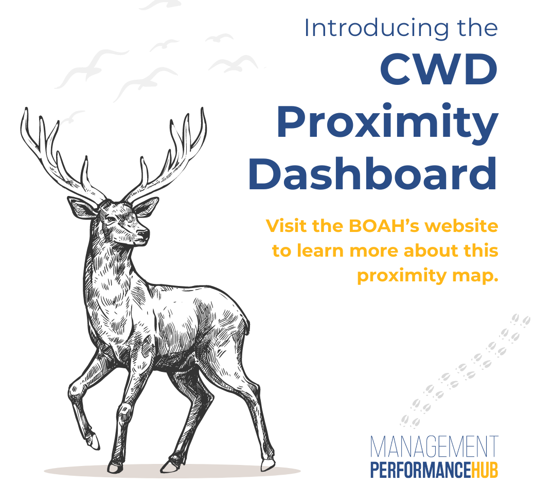 Chronic wasting disease proximity dashboard logo