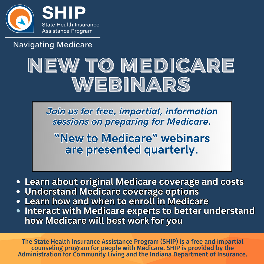New to Medicare Webinars with SHIP
